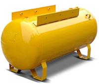 Ресивер для компрессора DNT P 100-10 горизонтальный