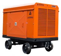 Взрывозащищенный компрессор ЗИФ ШВ 14/0,7 Т (на скатах)