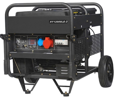 Бензиновый генератор Hyundai HY 12000LE-3